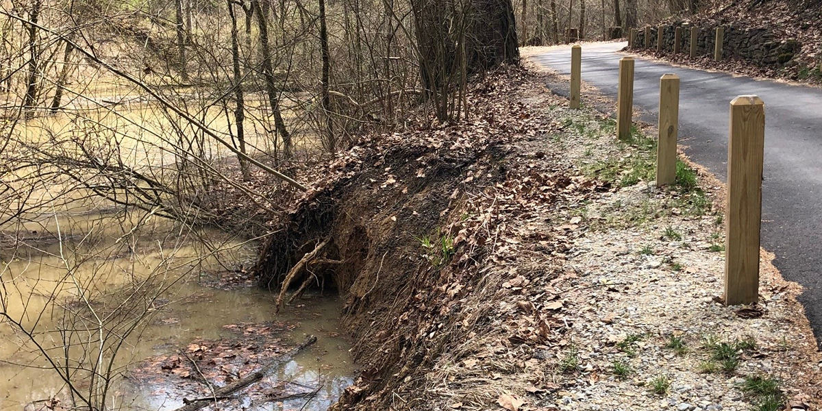 Flooding at California Woods